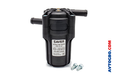 Фильтр газа системы впрыска SAVER ULTRA 360, вихревой с сепаратором конденсата