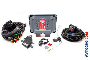Контроллер SAVER SKY 64 OBD (6 цил.) с проводкой, P/T датчиком 5,5 BAR, DG7