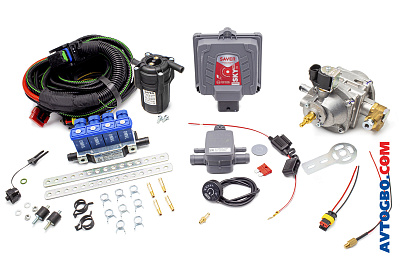 Миникит SAVER-4 OBD ULTRA (EVO CNG 195KW, рампа OMVL SL)