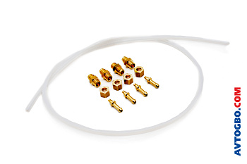 Полиамидная трубка с комплектом штуцеров впускного коллектора CNG 4 цил.