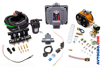 Миникит SAVER-4 DI OBD (GOLD GT+ 250KW, рампа FENIX) ULTRA